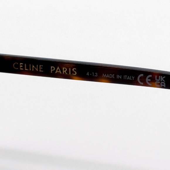 NEW CELINE CL 40244U 52F WOMEN HAVANA SUNGLASSES CELINE CL40244U 52F - Picture 11 of 12
